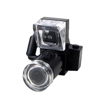 LEGO Minifigure Accessory - Camera, Black "SLR with Flash" [30089b] [MiniMOC]