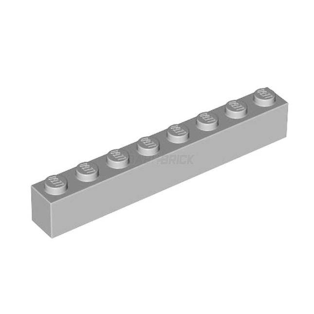 LEGO Brick, 1 x 8, Light Grey [3008]