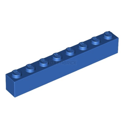 LEGO Brick, 1 x 8, Blue [3008]