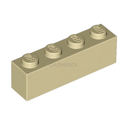 LEGO Brick, 1 x 4, Tan [3010] 4113916