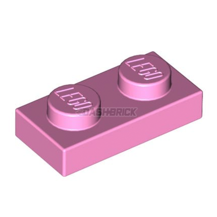 LEGO® Plate, 1 x 2, Bright Pink [3023]