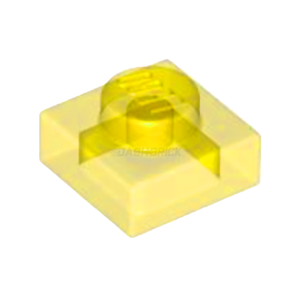 LEGO Plate, 1 x 1, Trans-Yellow [3024]