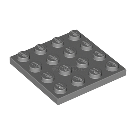 LEGO Plate 4 x 4, Dark Grey [3031] 4243831