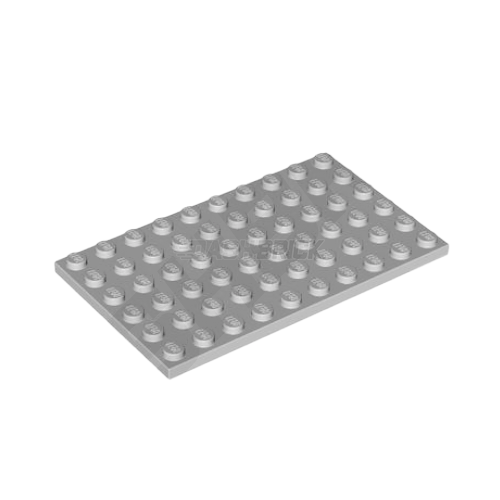 LEGO Plate 6 x 10, Light Grey [3033]