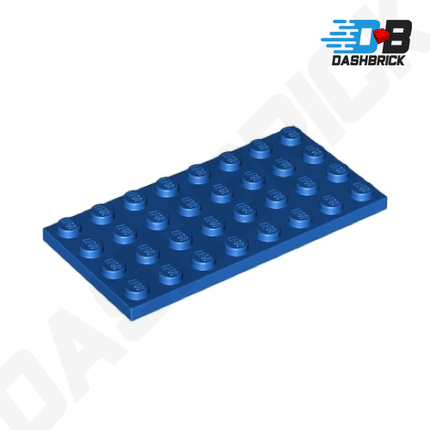 LEGO Plate 4 x 8, Blue [3035]
