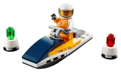 LEGO® City - Race Boat/Jet-Ski Polybag (2019) [30363] Retired Set