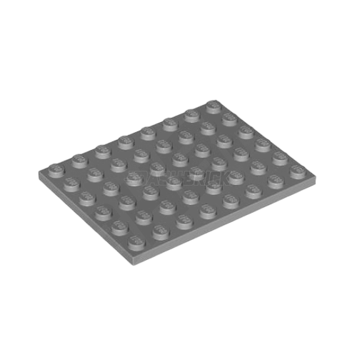 LEGO Plate 6 x 8, Dark Grey [3036] 4210794