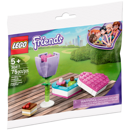 LEGO® Friends™ - Chocolate Box & Flower Polybag [30411]