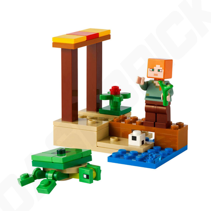 LEGO Minecraft: The Turtle Beach polybag [30432]