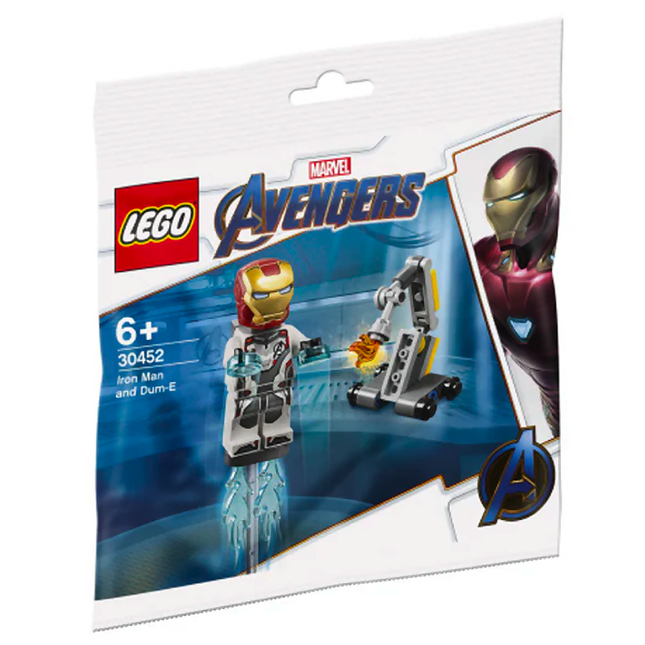 LEGO MARVEL STUDIOS: Iron Man and Dum-E Polybag [30452]