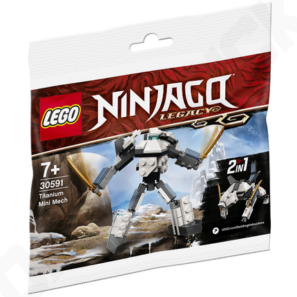 LEGO Ninjago Titanium Mini Mech Polybag (2 in 1) [30591]