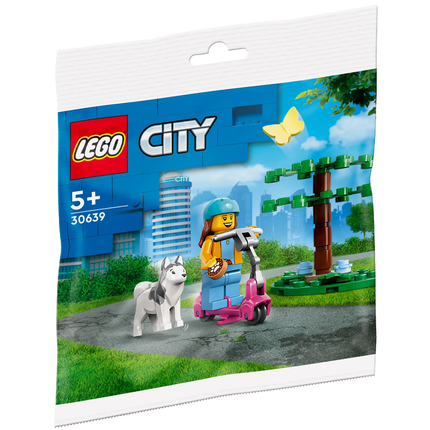 LEGO City - Dog Park and Scooter Polybag [30639] - Retired Set