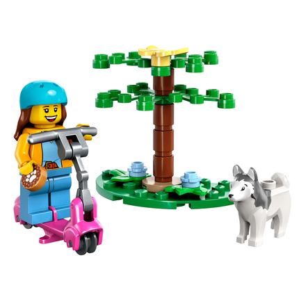 LEGO City - Dog Park and Scooter Polybag [30639] - Retired Set