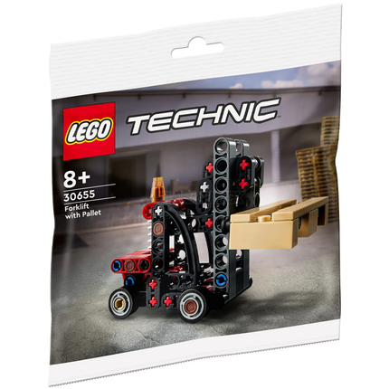 LEGO Technic - Forklift with Pallet Polybag [30655]