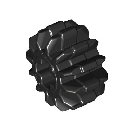 LEGO Technic, Gear 12 Tooth Double Bevel, Black [32270] 4177431