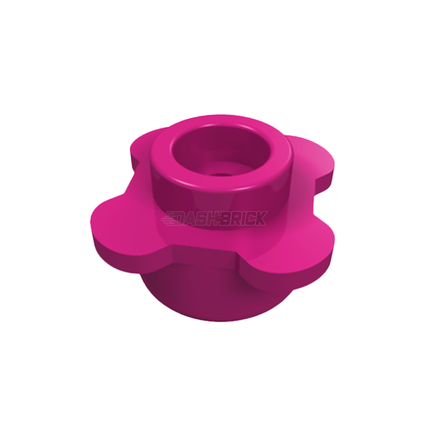 LEGO Plant Flower, Small Plate, Round 1 x 1, 4 Petals, Bright Pink [33291]