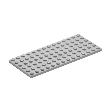 LEGO Plate 6 x 14, Light Grey [3456]