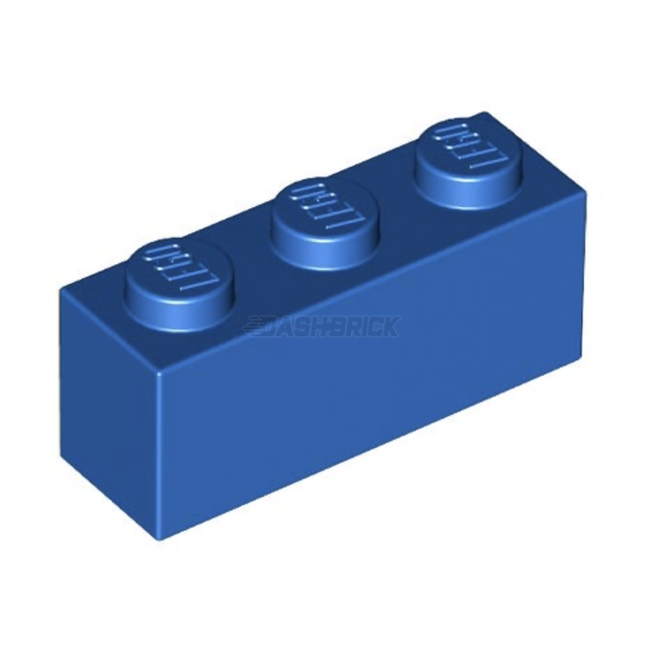 LEGO Brick 1 x 3, Blue [3622]