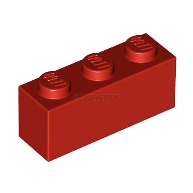 LEGO Brick 1 x 3, Red [3622]