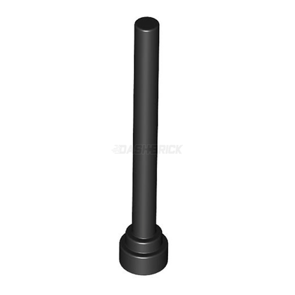 LEGO Antenna 4H - Flat Top, Black [3957b]