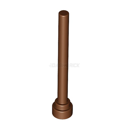 LEGO Antenna 4H - Flat Top, Reddish Brown [3957b]