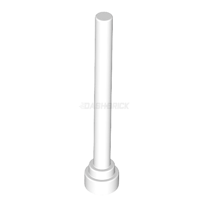 LEGO Antenna 4H - Flat Top, White [3957b]