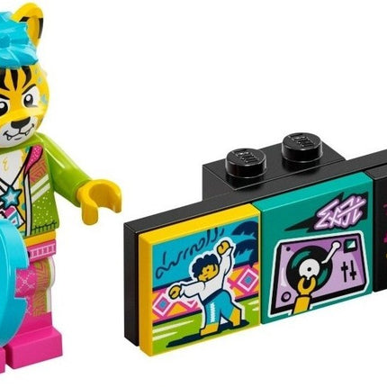 LEGO Collectable Minifigures - DJ Cheetah (4 or 12) [Vidiyo Bandmates Series 1]
