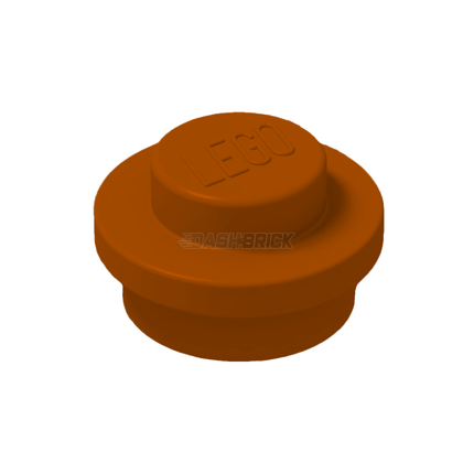 LEGO Round Plate, 1 x 1, Dark Orange [4073]