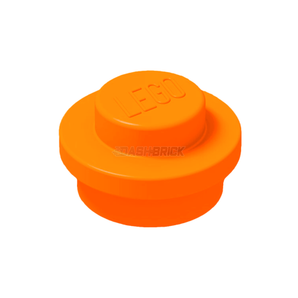 LEGO Round Plate, 1 x 1, Orange [4073]