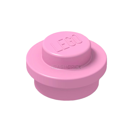 LEGO Round Plate, 1 x 1, Bright Pink [4073]