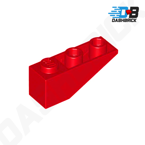 LEGO® Brick, Slope, Inverted 33 3 x 1, Red [4287]