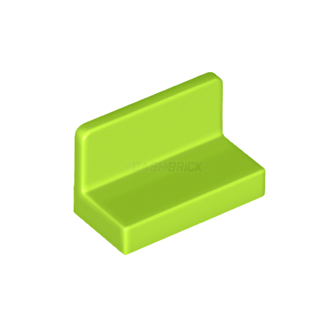 LEGO Panel 1 x 2 x 1 with Rounded Corners, Lime Green [4865b]
