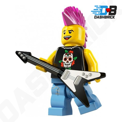 LEGO Collectable Minifigures - Punk Rocker (4 of 16) Series 4