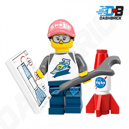 LEGO Collectable Minifigures - Space Fan (6 of 16) [Series 20]