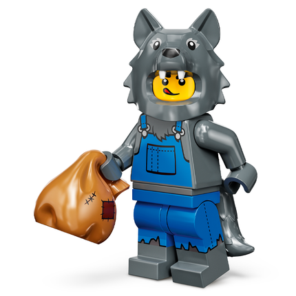 LEGO Collectable Minifigures - Wolf Costume (8 of 12) Series 23 (SEALED PACK)