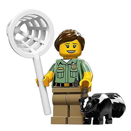 LEGO Collectable Minifigures - Animal Control Officer (8 of 16) [Series 15]