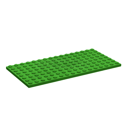 LEGO Plate 8 x 16, Green [92438]
