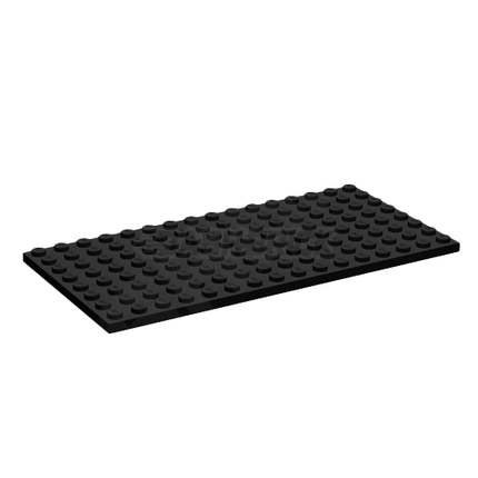 LEGO Plate 8 x 16, Black [92438] 6094066