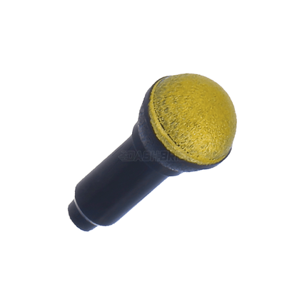 LEGO Minifigure Accessory - Microphone, Gold Top, Black [90370pb03]