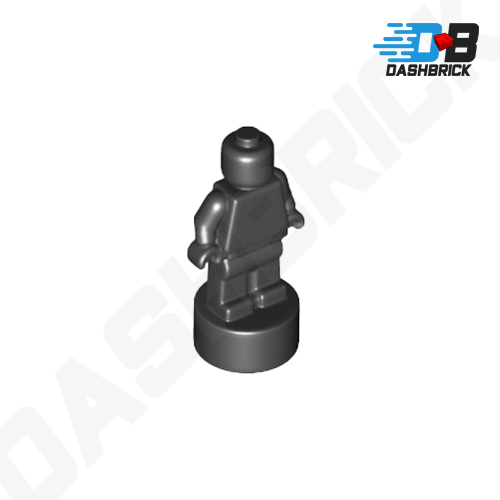 LEGO Minifigure Accessory - Trophy / Statuette, Black [90398]