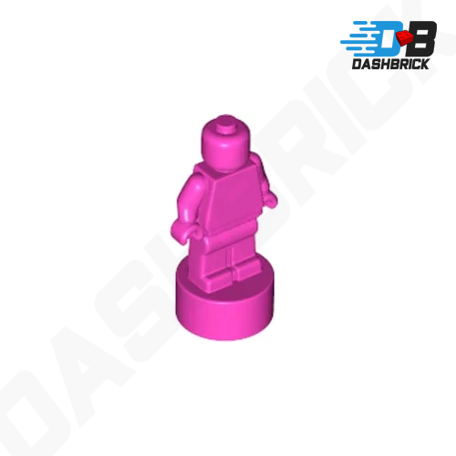 LEGO® Minifigure™ Accessory - Trophy / Statuette, Dark Pink [90398]