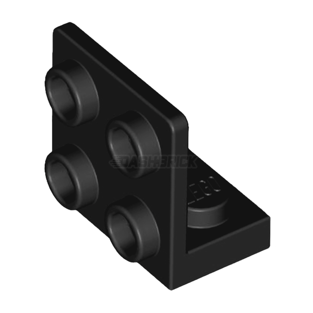 LEGO Bracket 1 x 2 - 2 x 2 Inverted, Black [99207] 6000650