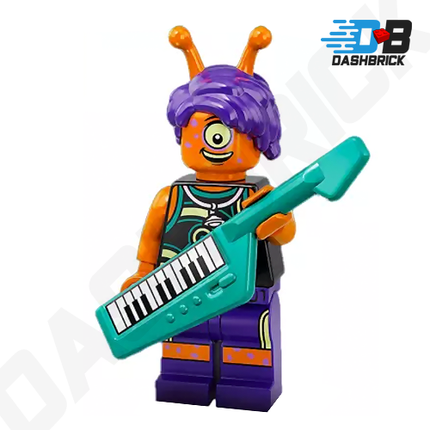 LEGO Minifigure - Alien Keytarist, Vidiyo Bandmates Series 1 (9 or 12)
