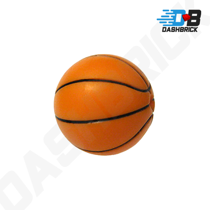 LEGO® Minifigure Sports: Basketball, Orange, Black Lines, GBC [43702pb02]