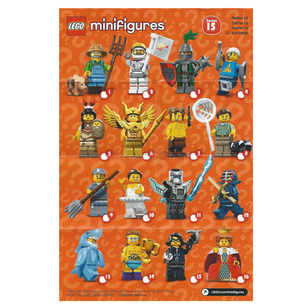 LEGO Collectable Minifigures - Janitor (9 of 16) [Series 15]