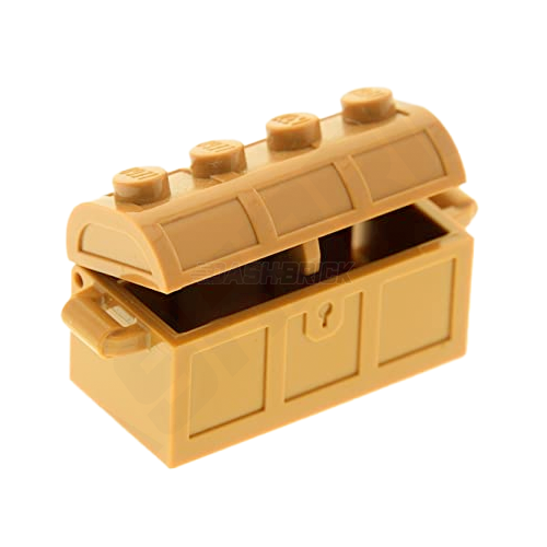 LEGO® Minifigure™ Accessory - Treasure Chest, Nougat [90398]