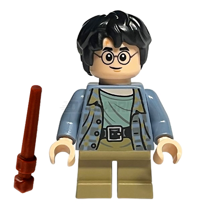 LEGO Minifigure - Harry Potter, Sand Blue Jacket, Smiling [HARRY POTTER]