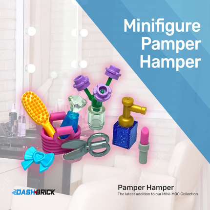 LEGO "Pamper Hamper" - Minifigure Beauty Selection Pack [MiniMOC]