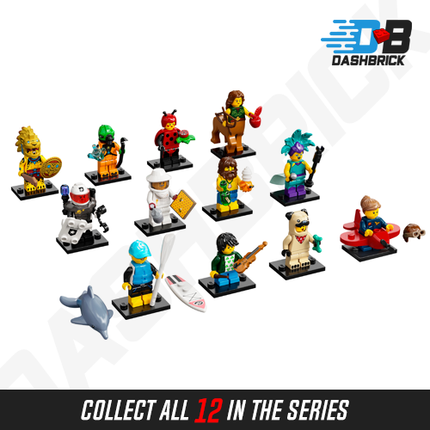 LEGO Collectable Minifigures - Pug Costume Guy (5 of 12) [Series 21]