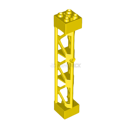 LEGO Pillar Support 2 x 2 x 10 Girder, Yellow [95347] 6074687